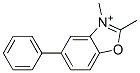 2,3-Dimethyl-5-phenylbenzoxazole-3-ium