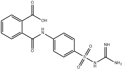 2-{[4-({[amino(imino)methyl]amino}sulfonyl)anilino]carbonyl}benzoic acid