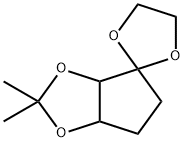 Spiro[4H-cyclopenta-1,3-dioxole-4,2-[1,3]dioxolane], tetrahydro-2,2-dimethyl- (9CI)