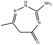 5H-1,2,4-Triazepin-5-one, 3-amino-2,6-dihydro-7-methyl- (9CI)