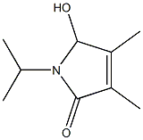 2H-Pyrrol-2-one,1,5-dihydro-5-hydroxy-3,4-dimethyl-1-(1-methylethyl)-(9CI)