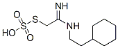 Thiosulfuric acid hydrogen S-[2-[(2-cyclohexylethyl)amino]-2-iminoethyl] ester