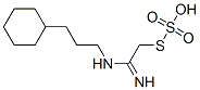 Thiosulfuric acid hydrogen S-[2-[(3-cyclohexylpropyl)amino]-2-iminoethyl] ester