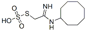 Thiosulfuric acid hydrogen S-[2-(cyclooctylamino)-2-iminoethyl] ester