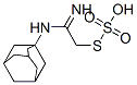 Thiosulfuric acid hydrogen S-[2-(adamantan-1-ylamino)-2-iminoethyl] ester
