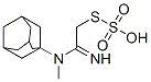 Thiosulfuric acid hydrogen S-[2-[(adamantan-1-yl)methylamino]-2-iminoethyl] ester