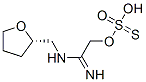Thiosulfuric acid hydrogen S-[2-imino-2-[[(tetrahydrofuran-2-yl)methyl]amino]ethyl] ester