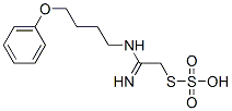 Thiosulfuric acid hydrogen S-[2-imino-2-[(4-phenoxybutyl)amino]ethyl] ester