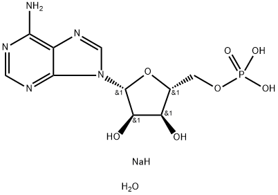 ((2R,3S,4R,5R)-5-(6-氨基-9H-嘌呤-9-基)-3,4-二羟基四氢呋喃-2-基)甲基磷酸钠水合物