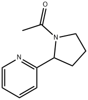 Pyrrolidine,  1-acetyl-2-(2-pyridinyl)-  (9CI)