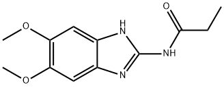 N-(5,6-Dimethoxy-1H-benzimidazol-2-yl)propionamide