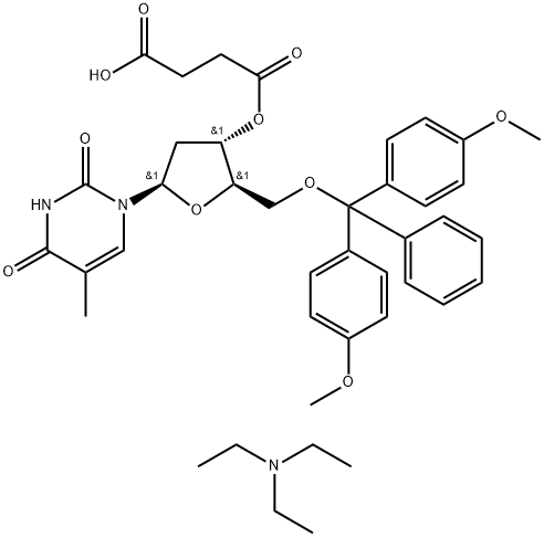 5'-O-(4,4-Dimethoxytrityl)-thymidine-3'-succinate, TEA salt