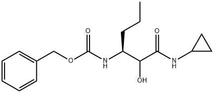 [(S)-1-(CYCLOPROPYLCARBAMOYL-HYDROXY-METHYL)-BUTYL]-CARBAMIC ACID BENZYL ESTER