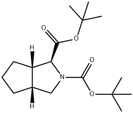 二叔丁基(1S,3AR,6AS)-六氢环戊烷[C]吡咯烷酮-1,2(1H)-二羧酸酯