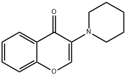 3-Piperidino-4H-1-benzopyran-4-one