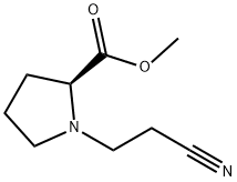 L-Proline, 1-(2-cyanoethyl)-, methyl ester (9CI)