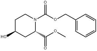 (2S,4S)-1-苯甲基 2-甲基 4-羟基哌啶-1,2-二甲酸基酯