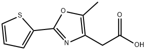 (5-甲基-2-噻吩-2-基-1,3-恶唑-4-基)乙酸