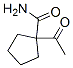 Cyclopentanecarboxamide, 1-acetyl- (9CI)