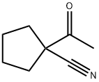 Cyclopentanecarbonitrile, 1-acetyl- (9CI)