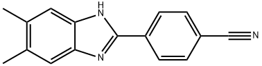 4-(5,6-DIMETHYL-1H-BENZIMIDAZOL-2-YL)BENZONITRILE