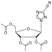 3-Cyano-1-(2,3,5-tri-O-acetyl-β-D-ribofuranosyl)-1,2,4-triazole