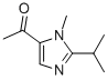 Ethanone, 1-[1-methyl-2-(1-methylethyl)-1H-imidazol-5-yl]- (9CI)