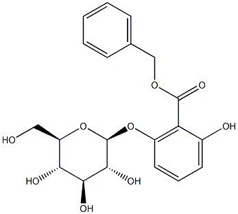 BENZYL 2-HYDROXY-6-(Β-GLUCOSYLOXY)BENZOATE
