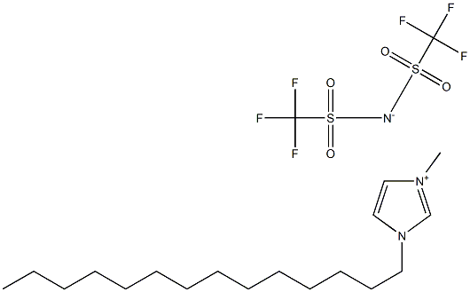 1-十四烷基-3-甲基咪唑双(三氟甲烷磺酰)亚胺盐