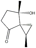 Spiro[2.4]heptan-4-one, 7-hydroxy-1,7-dimethyl-, (1R,3R,7S)-rel- (9CI)