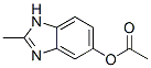 1H-Benzimidazol-5-ol,2-methyl-,acetate(ester)(9CI)