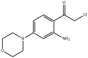 Ethanone,  1-[2-amino-4-(4-morpholinyl)phenyl]-2-chloro-