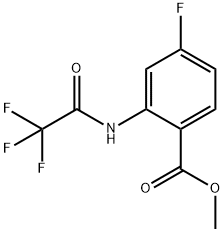 2-三氟乙酰氨基-4-氟苯甲酸甲酯