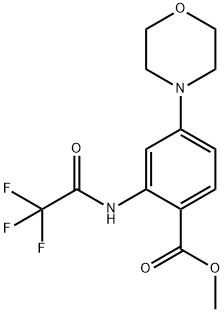 2-三氟乙酰氨基-4-(4-吗啉基)苯甲酸甲酯