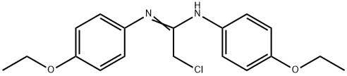 2-CHLORO-N,N''-BIS-(4-ETHOXY-PHENYL)-ACETAMIDINE
