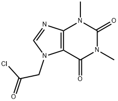 1,2,3,6-tetrahydro-1,3-dimethyl-2,6-dioxo-7H-purine-7-acetyl chloride