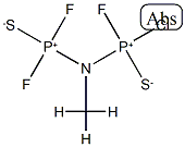 [Methyl(difluorothiophophinyl)amino]chlorofluorophosphine sulfide