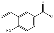 Benzoyl chloride, 3-formyl-4-hydroxy- (9CI)