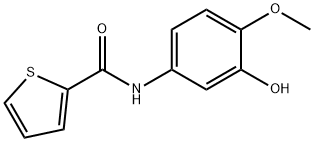 2-Thiophenecarboxamide,N-(3-hydroxy-4-methoxyphenyl)-(9CI)