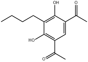 1-(5-ACETYL-3-BUTYL-2,4-DIHYDROXYPHENYL)ETHAN-1-ONE