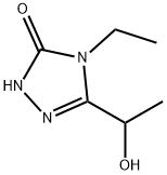 3H-1,2,4-Triazol-3-one, 4-ethyl-2,4-dihydro-5-(1-hydroxyethyl)- (9CI)