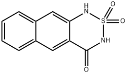 3,4-Dihydro-4-oxo-1H-naphtho[2,3-c][1,2,6]thiadiazine 2,2-dioxide