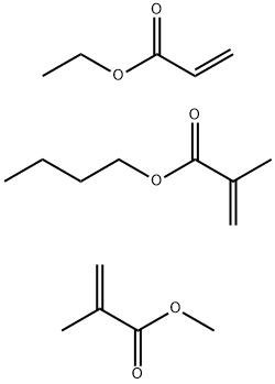 甲基丙烯酸丁酯与丙烯酸乙酯和甲基丙烯酸甲酯的聚合物