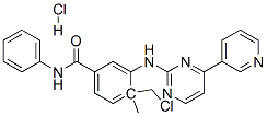 4-(CHLOROMETHYL)-N-4-METHYL-3-[(4-(3-PYRIDINYL)-2-PYRIMIDINYL)AMINO]PHENYLBENZAMIDE HYDROCHLORIDE