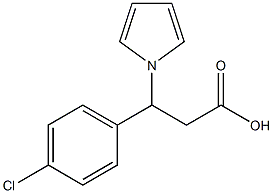3-(4-氯苯基)-3-(1H-吡咯-1-基)丙酸