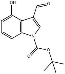 3-甲酰基-4-羟基吲哚-1-羧酸叔丁酯