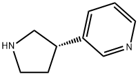 Pyridine, 3-(3S)-3-pyrrolidinyl- (9CI)