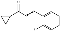 2-Propen-1-one,1-cyclopropyl-3-(2-fluorophenyl)-(9CI)
