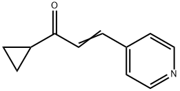 2-Propen-1-one,1-cyclopropyl-3-(4-pyridinyl)-(9CI)
