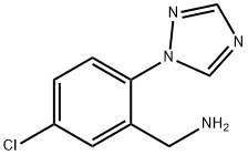 (5-CHLORO-2-(1H-1,2,4-TRIAZOL-1-YL)PHENYL)METHANAMINE